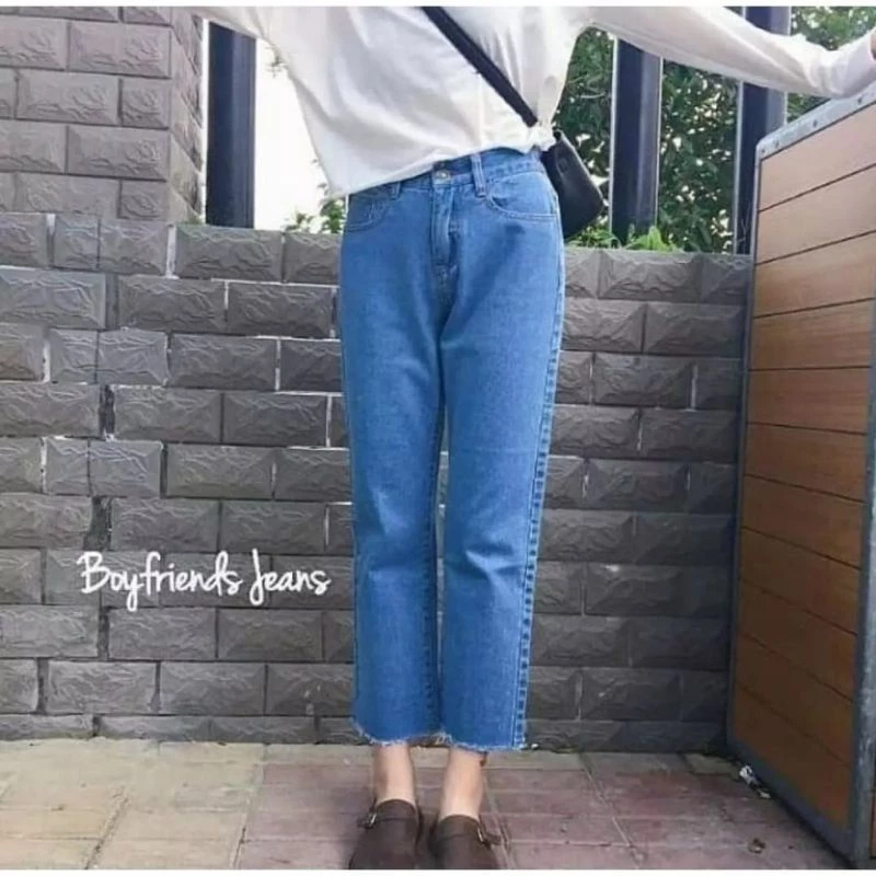 Celana Jeans Boyfriend Wanita